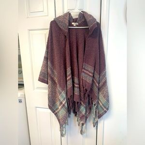 Purple wrap/cape